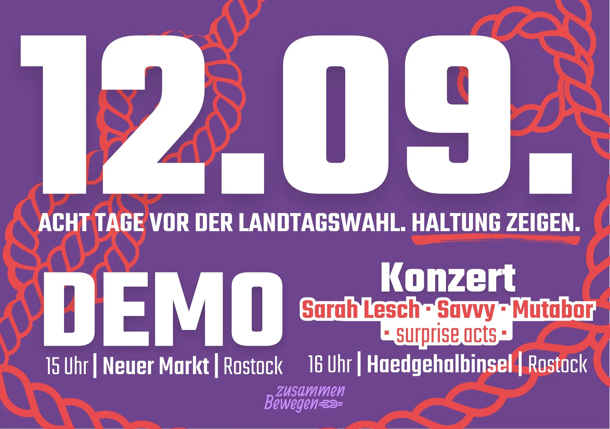 12.09. – Demo Flyer