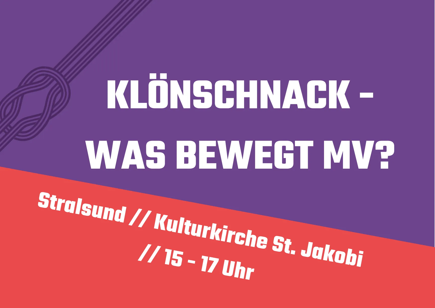 Klönschnack - was bewegt MV