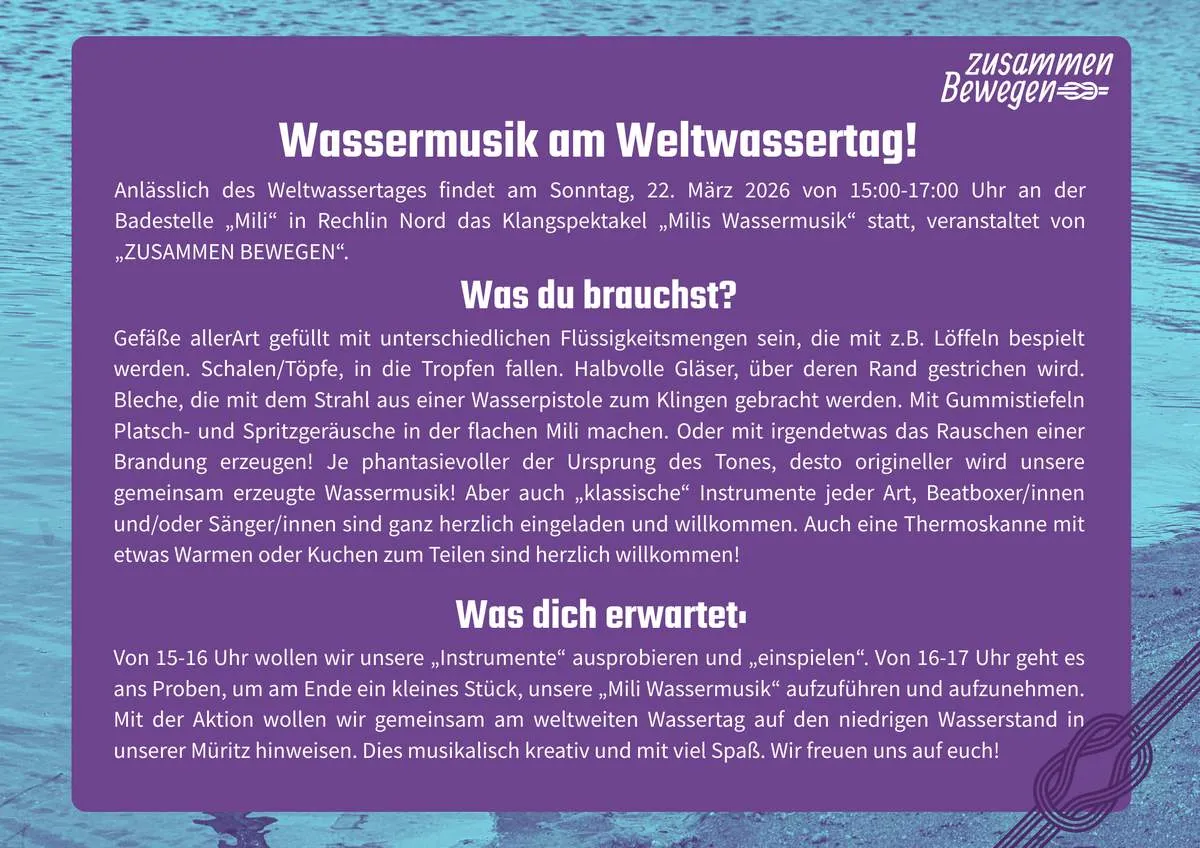 Milis Wassermusik Infos