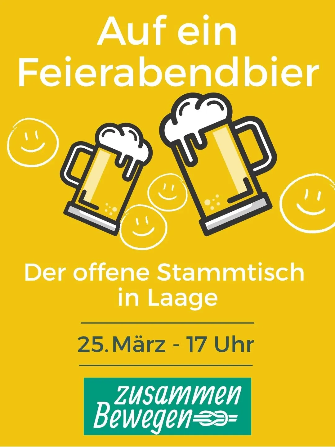 Auf ein Feierabendbier