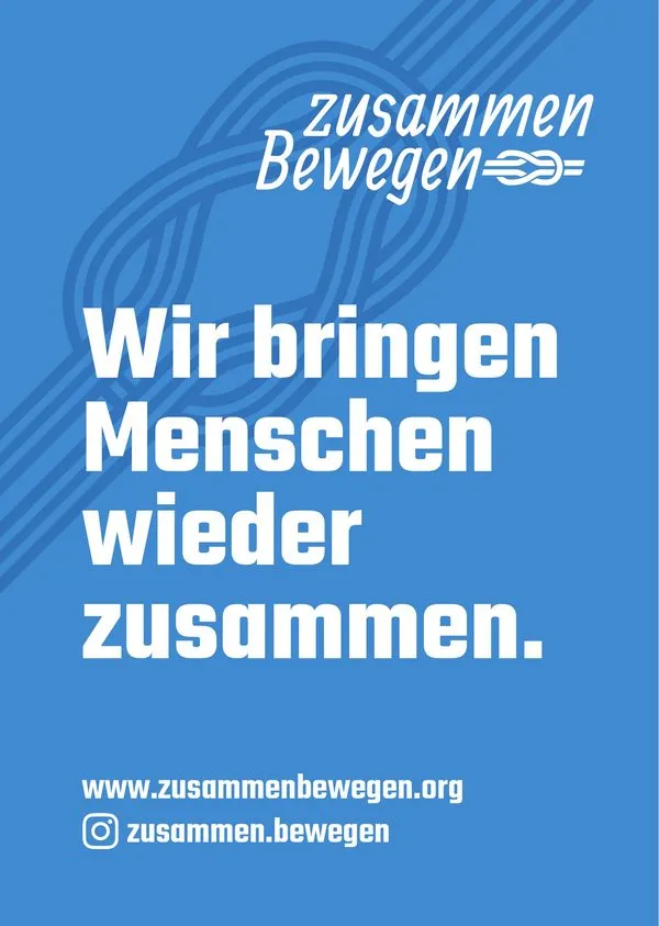 Plakat A3-Blau